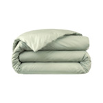 Desforges - Housse de couette en percale de coton beige, Alcove