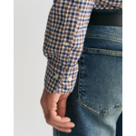 Regular Fit Gingham Light Twill Shi