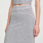 Jupe longue en laine