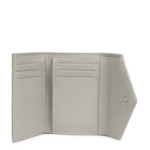 Porte-cartes A rabat avec pression Foulonné PM