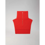 Col zippé en laine et cachemire