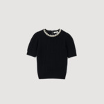 Pull en maille câblée