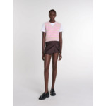 Pull jacquard sans manche