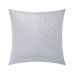 Kenzo - Taie d'oreiller en satin de coton blanc, K Hanadot
