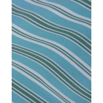 Chemise oversize Mathilde rayée verte