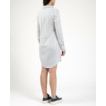 Robe chemise à rayures