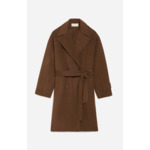 Manteau Cecil En Laine Mélangée