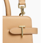 Sac à main moyen modèle Emilie en cuir grainé