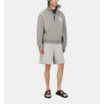 Sweatshirt Gris Avec Sérigraphie Blason Homme