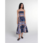 Jupe short satinée imprimée