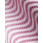 Chemise col figaret en popeline rayée rouge