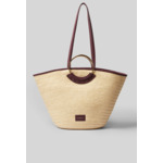 Panier raphia tressé à anses