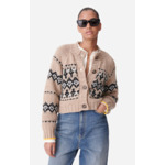 Gilet Damas En Laine Mélangée