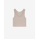 Débardeur Crop Côtelé Emma