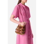 Sac Bourse En Raphia En Lyocell et Lin