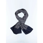 Foulard en twill de soie à motif