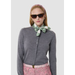 Gilet Ginno-gris en laine merinos