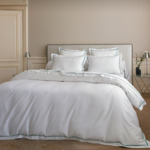 HOUSSE DE COUETTE | Breteuil - Blanc/Vert