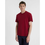 T-shirt Benny en coton bordeaux