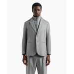 Blazer - gris clair mélange