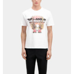 T-Shirt Avec Print Devant Vintage Homme