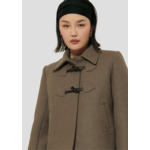 Manteau Manoel-Noisette en Laine Froide