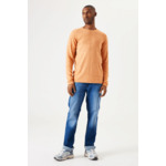 Men Sweater Orange