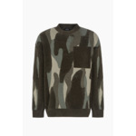 Pullover - camouflage vert