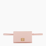 Sac ceinture Eva en cuir grain caviar