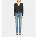 Cardigan Boutonne A Torsades Femme