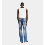 Jean Clouté Large Bleu Homme