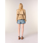 Trench court clouté