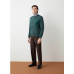 Sweat à col rond et détais en nylon