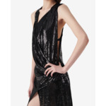 Robe Longue À Sequins