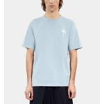 T-Shirt Bleu Ciel Avec Broderie Palm Tree Homme