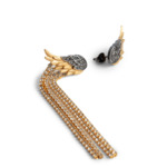 ROCK FEATHER STRASS PENDANT EA