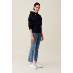 Sweatshirt capuche marine