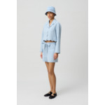 Short jean ceinturé