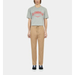 Pantalon Camel En Coton Homme