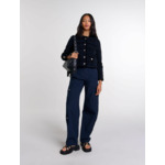 Cardigan en maille velours