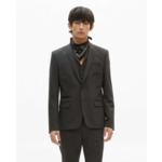 Veste De Costume Classique 2 Boutons Et Pins