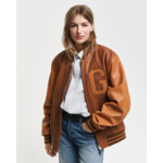 Leather Varsity Jacket