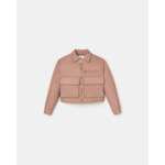 Manteau court camel