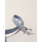 Ceinture fine en cuir à mors lion