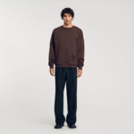 Sweatshirt oversize fleurs