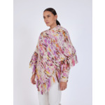 Poncho a franges Izu MULTICO