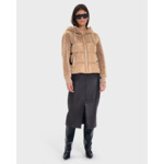 Manteau Mey Camel en Polyester