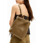 BACK HALF LOGO 24 KAKI SUMY MINI