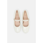 Ballerines sara en cuir naturel