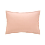 Desforges - Taie d'oreiller en percale de coton vert, Alcove